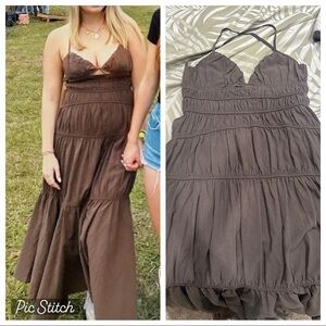 SNDYS Brown Maxi dress from Revolve size M